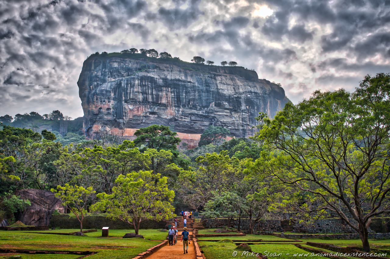 Climbing Lion Rock in Sigiriya - A Nomadic Existence